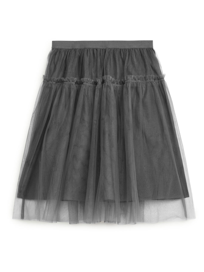 Tulle Skirt - Grey