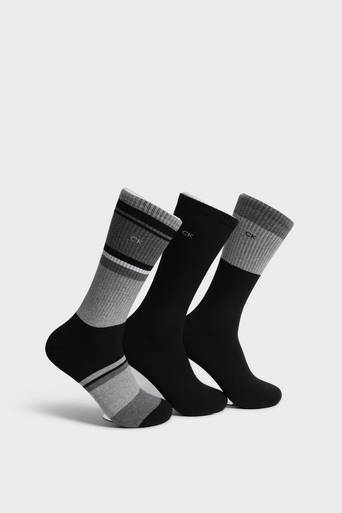 Calvin Klein Underwear Strumpor Men Sock 3-pack Sustainable Svart