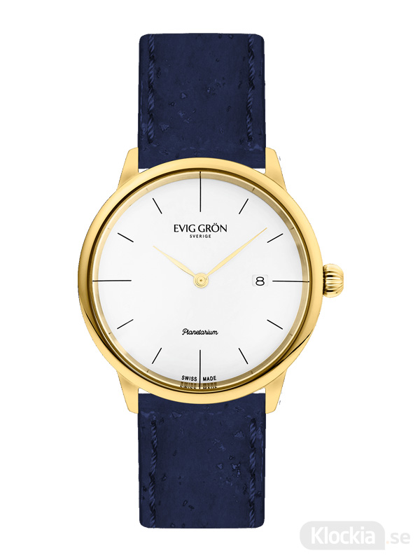 Evig Grön Planetarium Gold Day Blue 267-blue