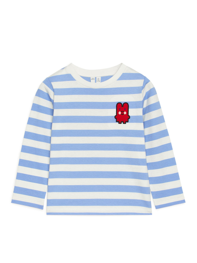 Monster Badge Long Sleeve - Blue