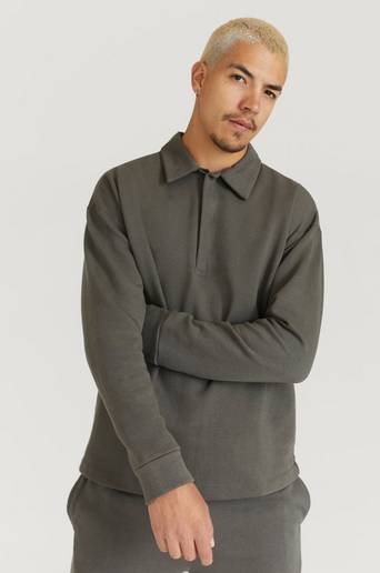 Studio Total Pikétröja Longsleeve Polo Grön