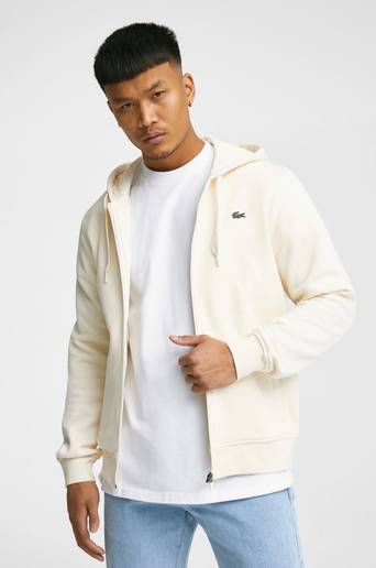 Lacoste Hoodie Classic Zip Hoodie Natur