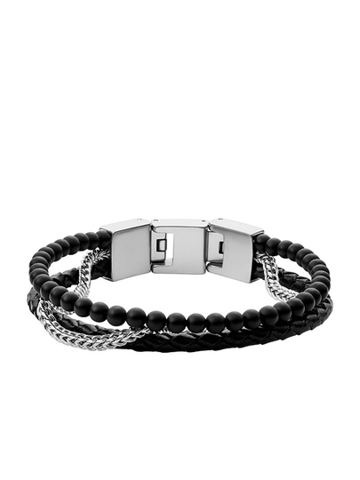 FOSSIL Armband Vintage Casual - Svart JF03850040