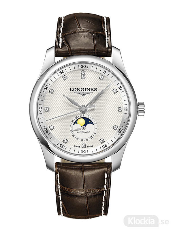 LONGINES Master Collection Moon Phase Diamonds 40mm L2.909.4.77.3