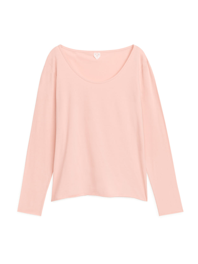 Cotton Modal Top - Orange