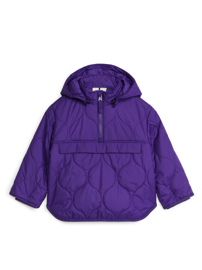 Padded Anorak - Purple