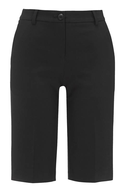 Cellbes Cityshorts med pressveck Svart