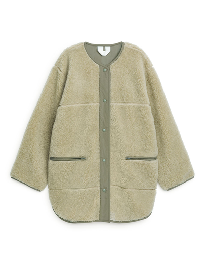 Soft Pile Jacket - Green