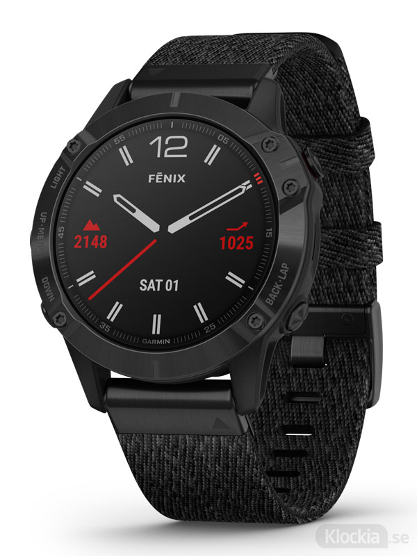 Garmin fēnix 6 47mm 010-02158-17 Träningsklocka