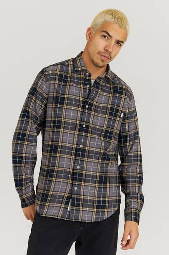 Woolrich Skjorta Traditional Madras Shirt Brun