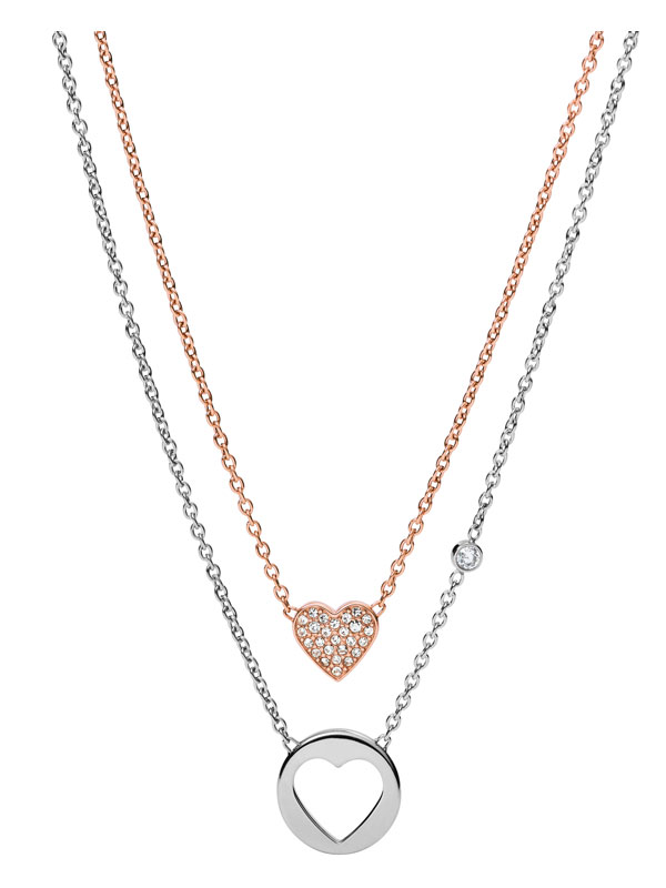 Fossil Vintage Motifs Halsband JF02857998