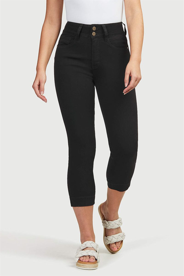 Shaping caprijeans