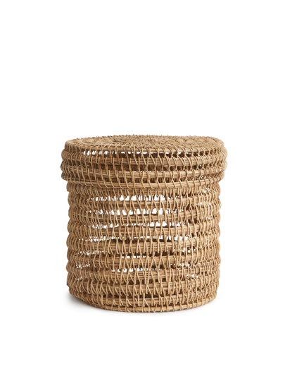Storage Basket 13 x 14 cm - Beige