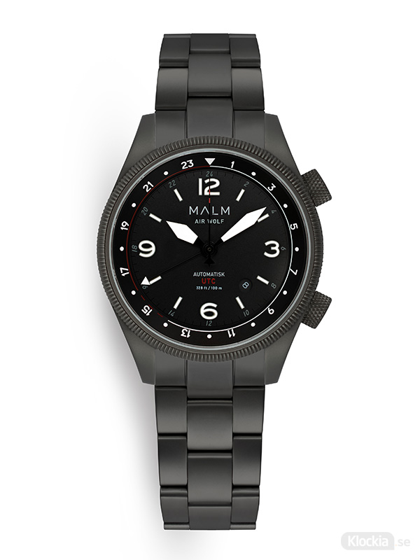 MALM AIR WOLF Gun metal Cockpit Bracelet MW-AW39GMCP
