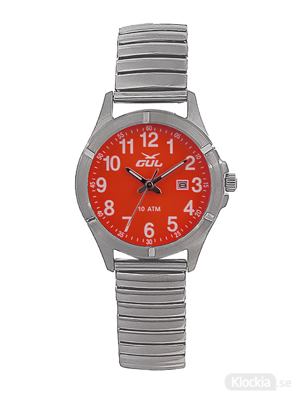 GUL Surf Flex Red 525021005 - Barnklocka