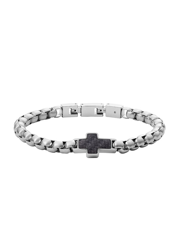 FOSSIL Armband Mens Dress - Silver JF03854040