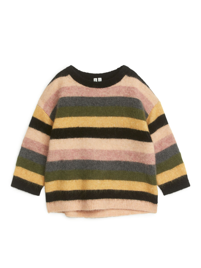 Alpaca Blend Jumper - Orange