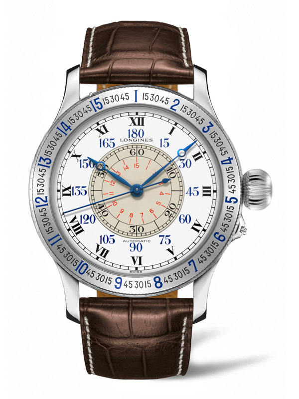 Longines Heritage Avigation, Lindbergh Hour Angle Watch L2.678.4.11.0