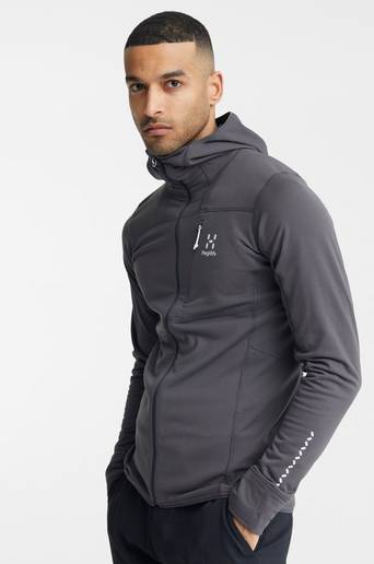 Haglöfs Hoodie L.I.M Mid Comp Hood Men Grå