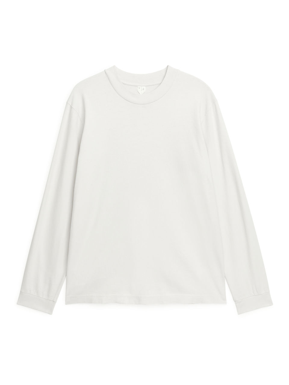 Long-Sleeved Organic Cotton T-Shirt - Grey
