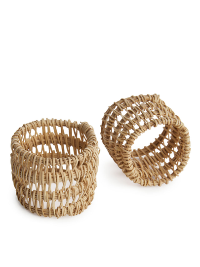 Napkin Rings - Beige