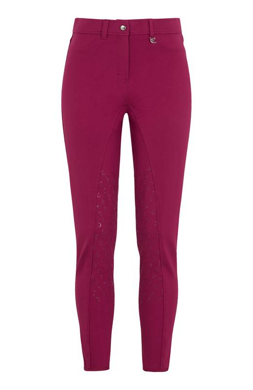 Cellbes Equestrian Ridbyxa knäskodd Fuchsia