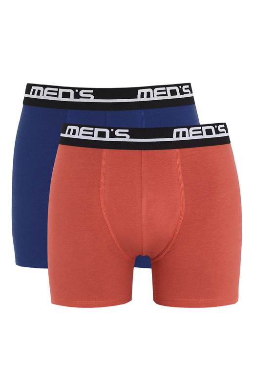 Cellbes Boxerkalsong 2-Pack Marin Rost