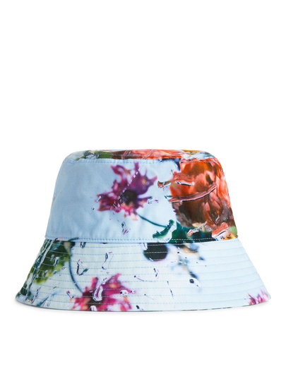 Slow Flowers Bucket Hat - Blue