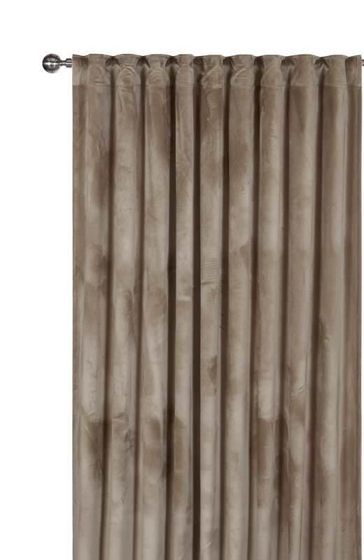 Cellbes Gardinlängd sammet 2-Pack Mullvad