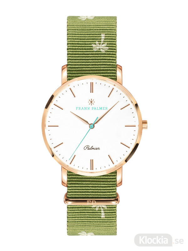 Frank Palmer - Palmier Rosé Case - Green Nato FPW0053