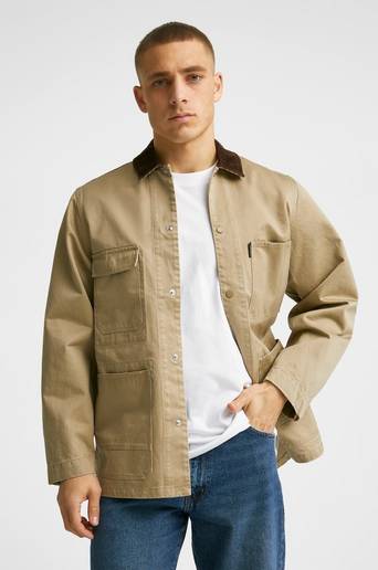 Peak Performance Jacka M Heavy Cotton Chore Jacket Natur