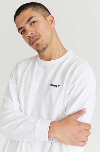 Levi's T-shirt LS Red Tab Tee Vit