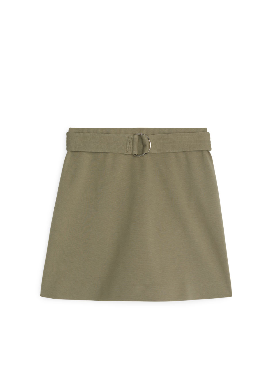 Interlock Jersey Mini Skirt - Green