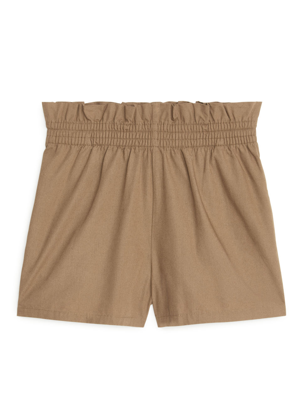 Paperbag Shorts - Beige
