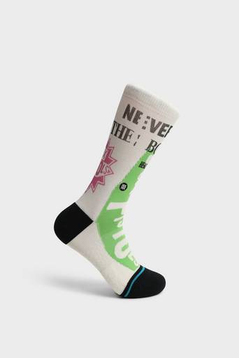 Stance Strumpor Bollocks Vit
