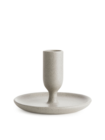 Candlestick Holder 8 cm - Beige
