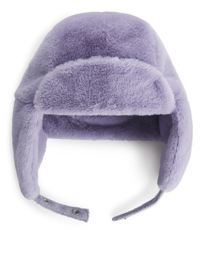 Pile Lined Cap - Purple