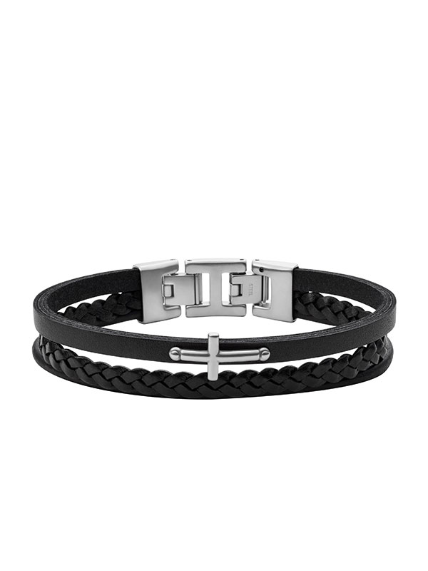 FOSSIL Armband Mens Dress - Svart JF03855040