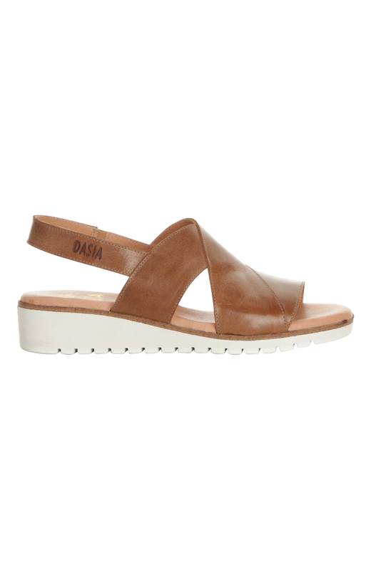 Dasia Skinnsandal Bluebell Brun
