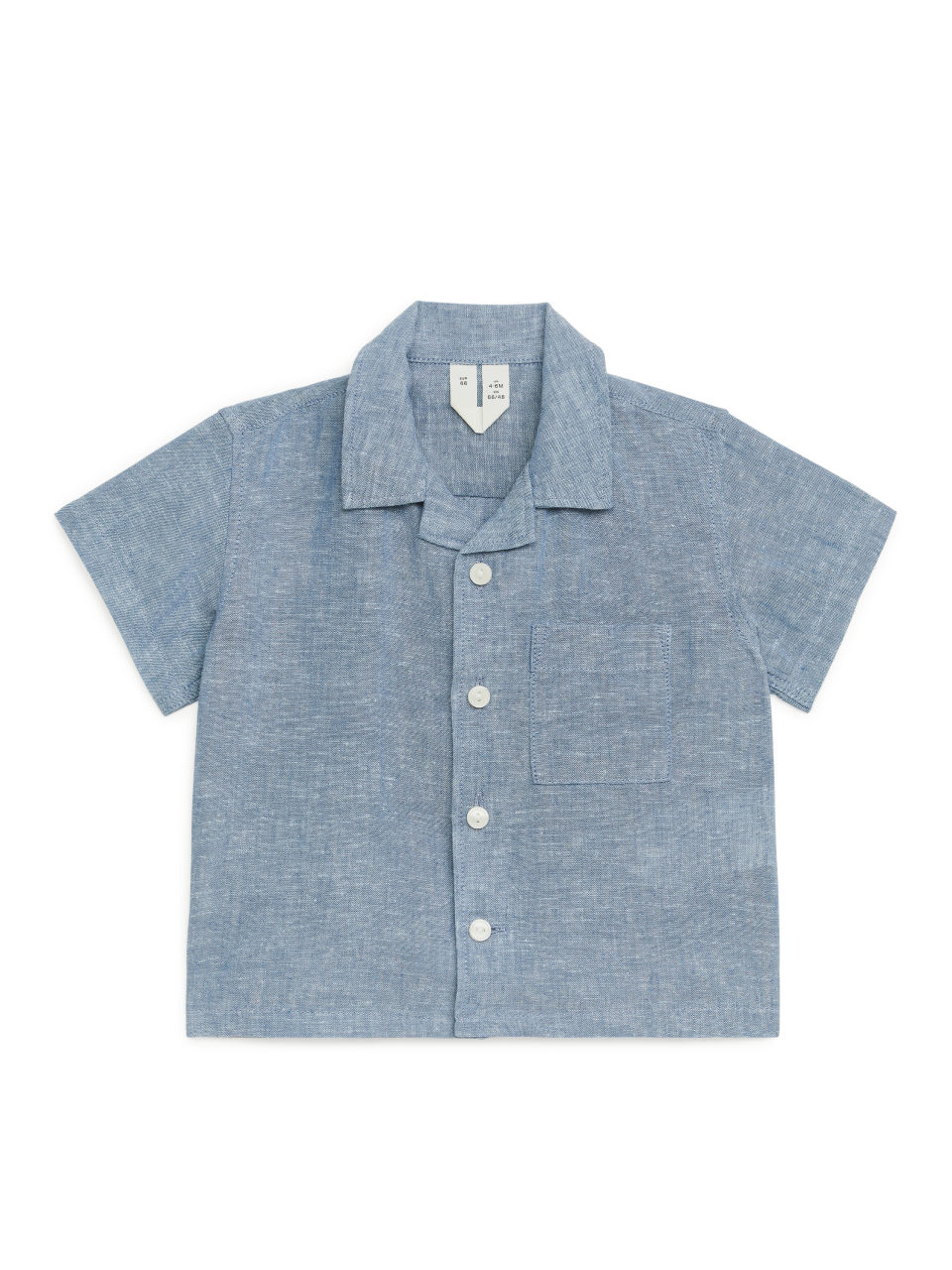 Seersucker Baby Resort Shirt - Blue