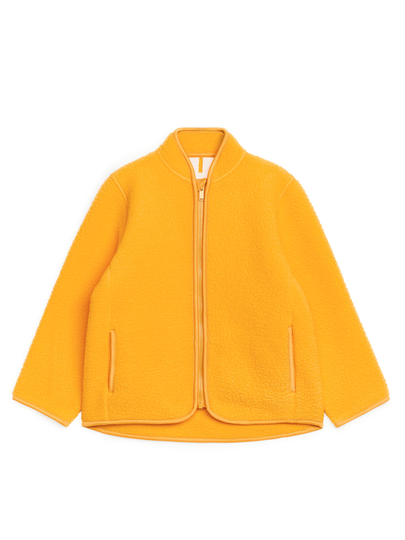 Pile Jacket - Yellow