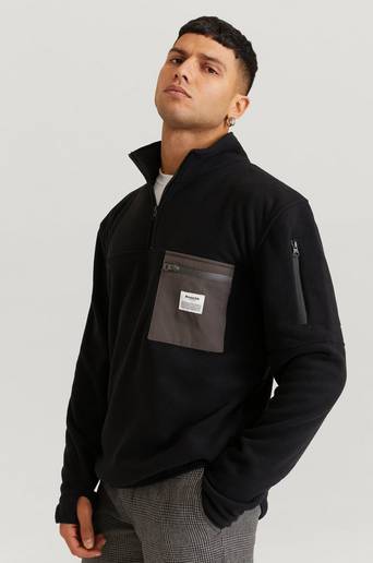 Resteröds Tröja Pullover Recycled Polyester Svart