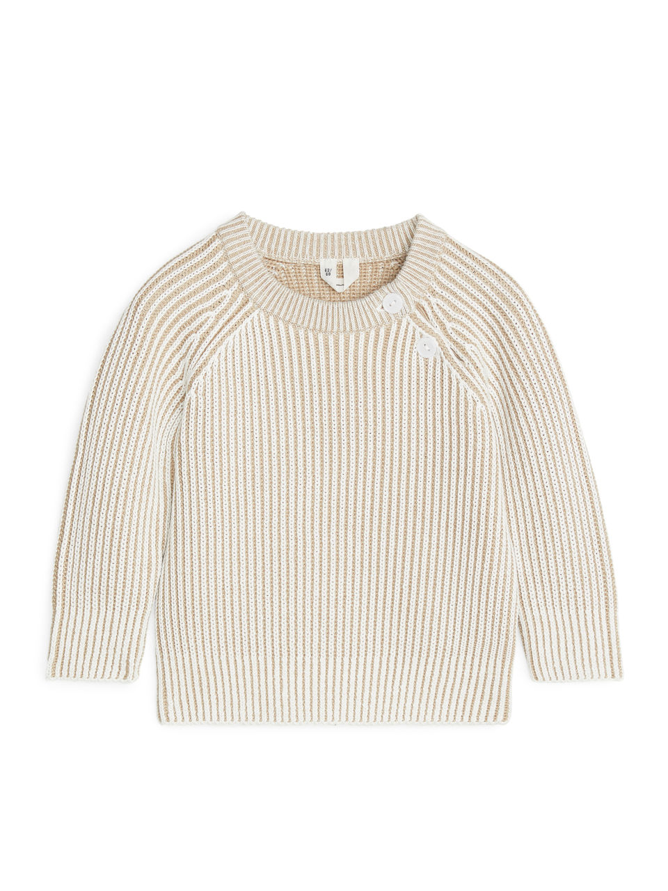 Two Toned Jumper - White