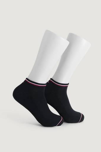 Tommy Hilfiger 2-Pack TH Men Iconic Sneaker 2P Svart