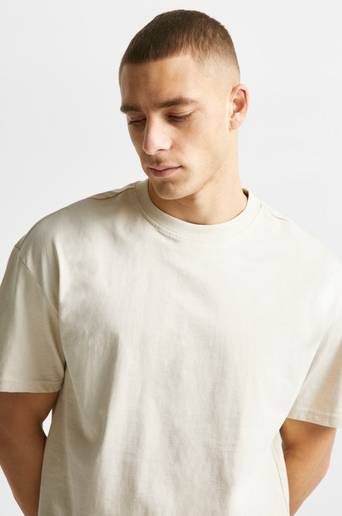 Studio Total T-shirt Studio SS Tee Beige