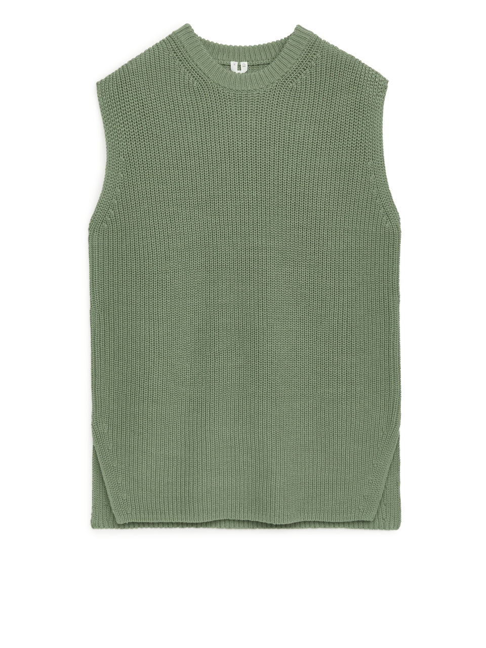 Knitted Vest - Green