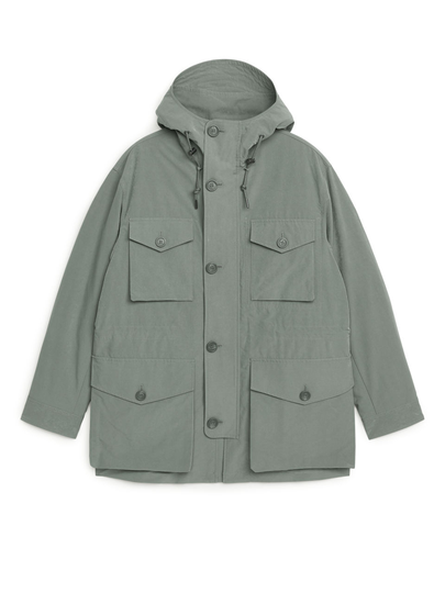 Hooded 2-in-1 Jacket - Green