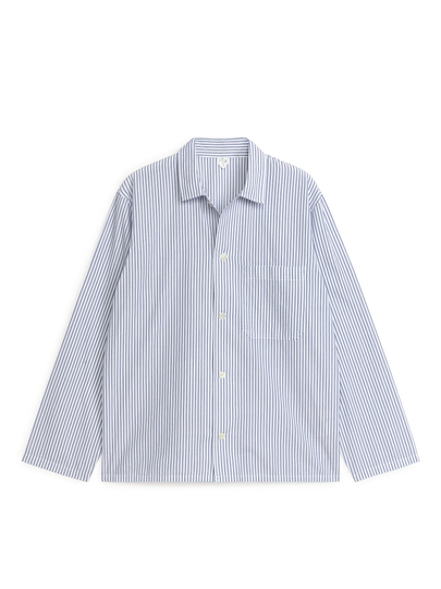 Cotton Pyjama Shirt - White