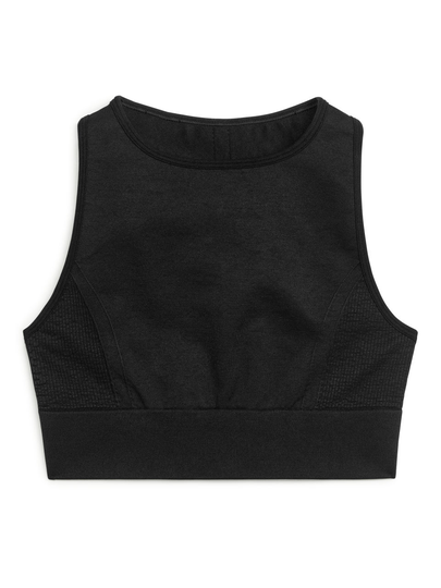 Seamless™ Racer Top - Black