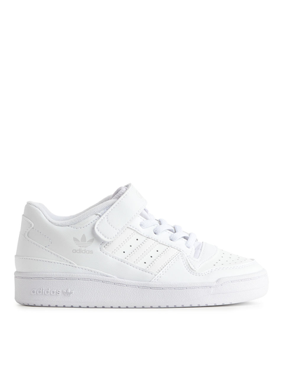 adidas Forum Low Junior Trainers - White